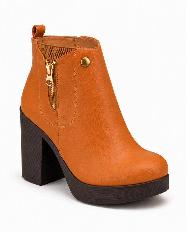 Botas Mujer Belgrado - Camel