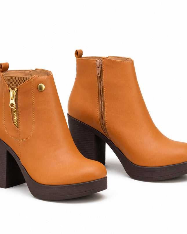 Botas Mujer Belgrado - Camel