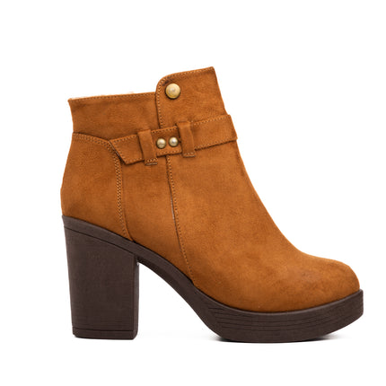 Botines Mujer Bendigo - Camel