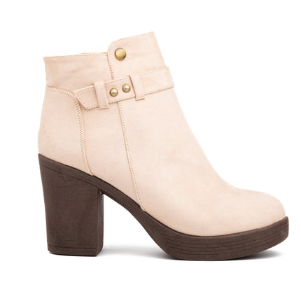 Botines Mujer Bendigo - Topo