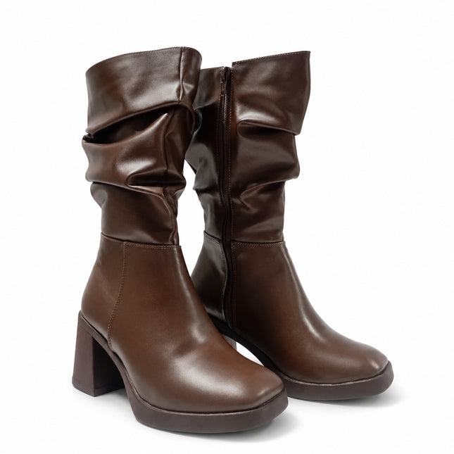 Botas Mujer Chunny - Marrón