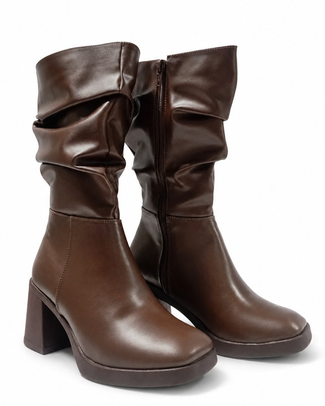 Botas Mujer Chunny - Marrón