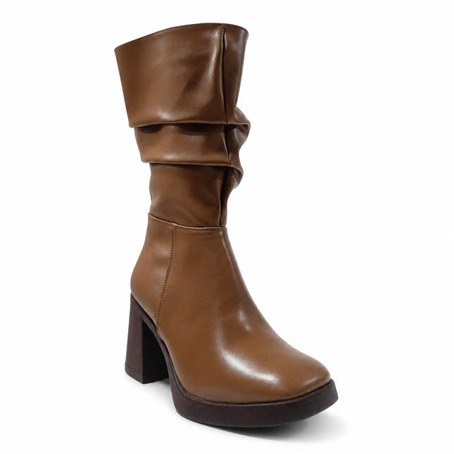 Botas Mujer Chunny - Marrón Claro
