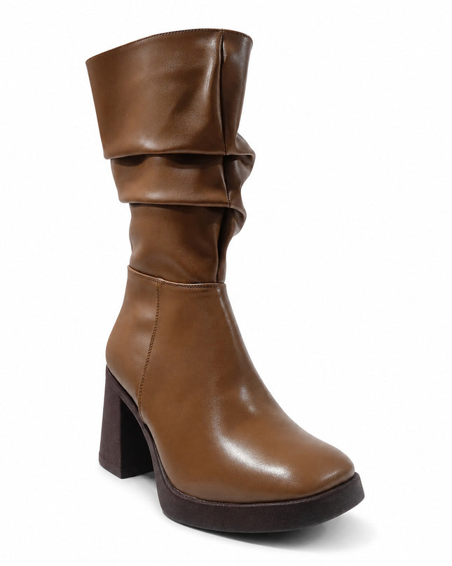Botas Mujer Chunny - Marrón Claro