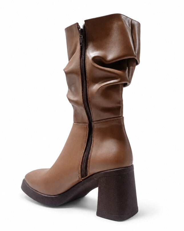 Botas Mujer Chunny - Marrón Claro