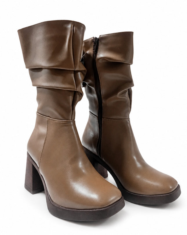 Botas Mujer Chunny - Marrón Claro
