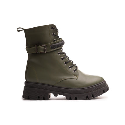 Botas Mujer Coast - militar