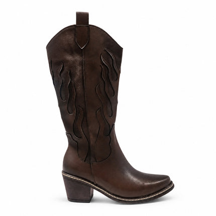 Botas Mujer Famus - Marrón