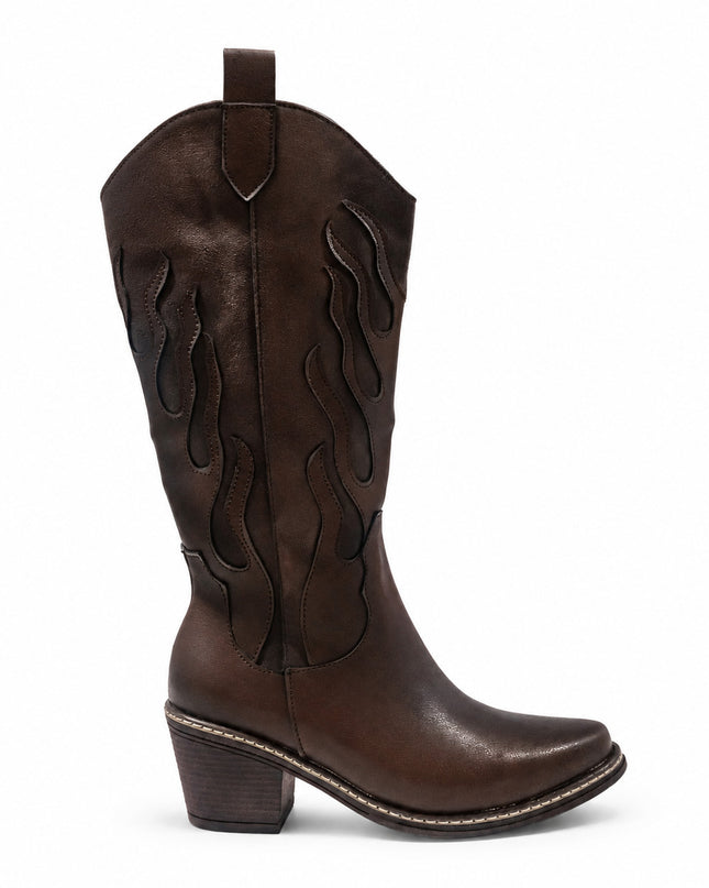 Botas Mujer Famus - Marrón