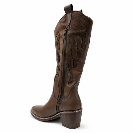 Botas Mujer Famus - Marrón
