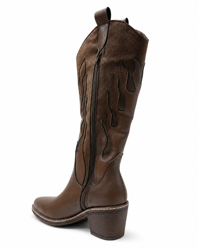 Botas Mujer Famus - Marrón
