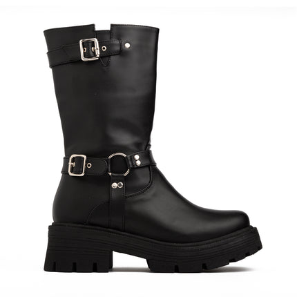 Botas Mujer Hole - Negro