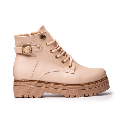 Botas Mujer Itagua  - Beige