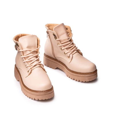 Botas Mujer Itagua  - Beige