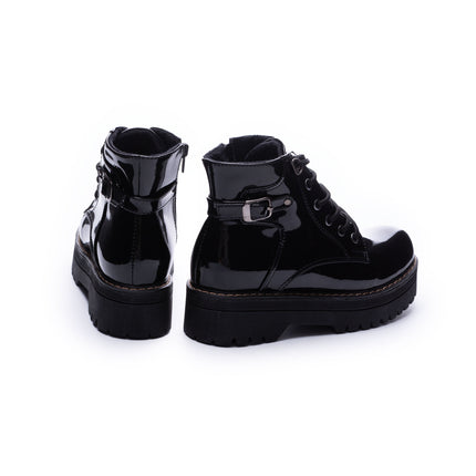 Botas Mujer Itagua  - Negro Charol
