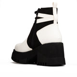 Botas Itala - Blanco Negro