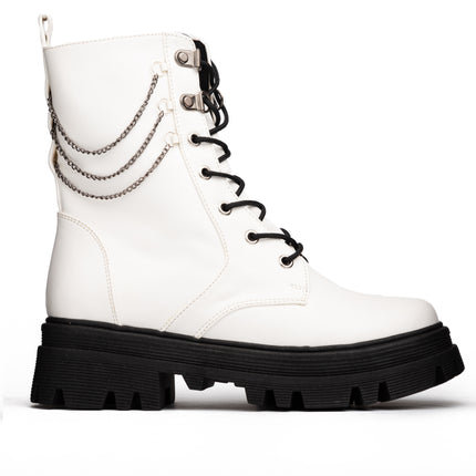 Botas Mujer Kansas - Blanco
