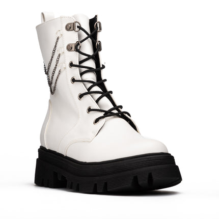Botas Mujer Kansas - Blanco