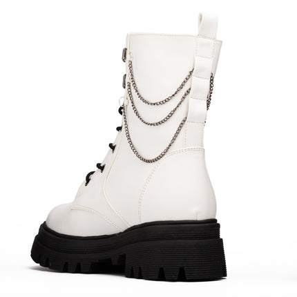 Botas Mujer Kansas - Blanco