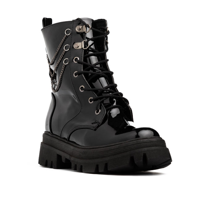 Botas Mujer Kansas - Negro Charol
