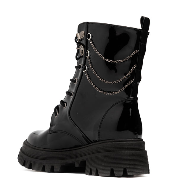 Botas Mujer Kansas - Negro Charol