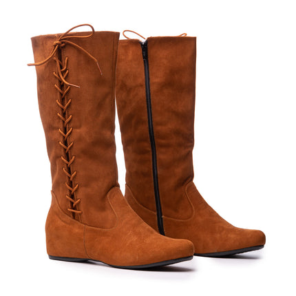 Botas Mujer Karratha - Camel Gamuza