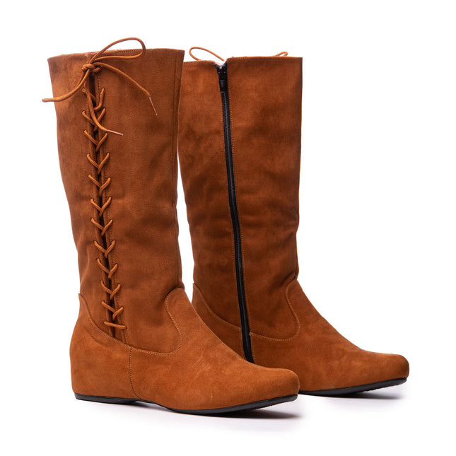 Botas Mujer Karratha - Camel Gamuza