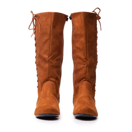 Botas Mujer Karratha - Camel Gamuza