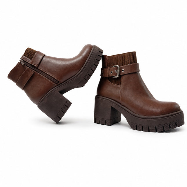 Botas Mujer Lar - Marrón