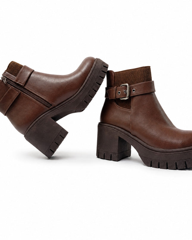 Botas Mujer Lar - Marrón