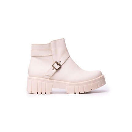 Botínes Mujer Lillie - Beige