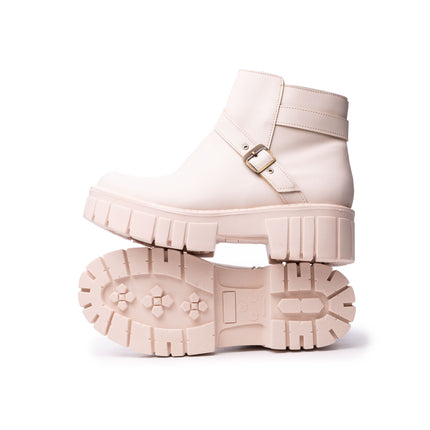 Botínes Mujer Lillie - Beige