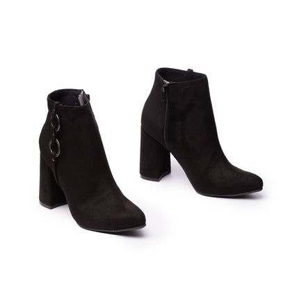 Botin Lismore - Negro Gamuza