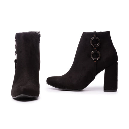 Botin Lismore - Negro Gamuza