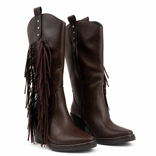 Botas Mujer Maiki - Marron