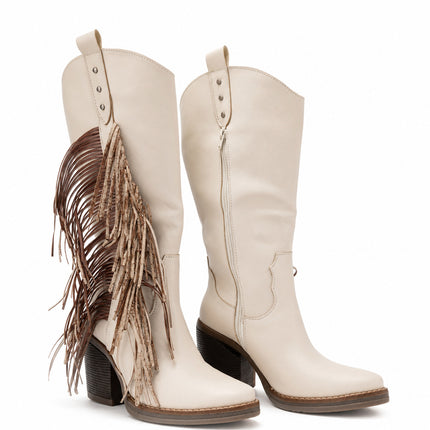 Botas Mujer Maiki - Nude