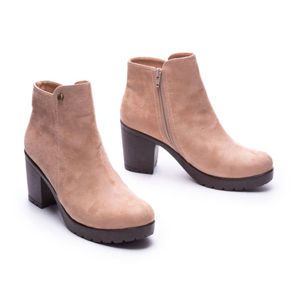 Botin Mujer Metz - Topo
