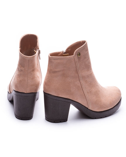 Botin Mujer Metz - Topo
