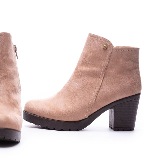 Botin Mujer Metz - Topo