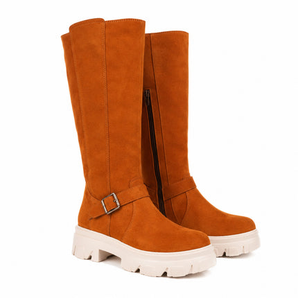 Botas Mujer Modansa - Camel