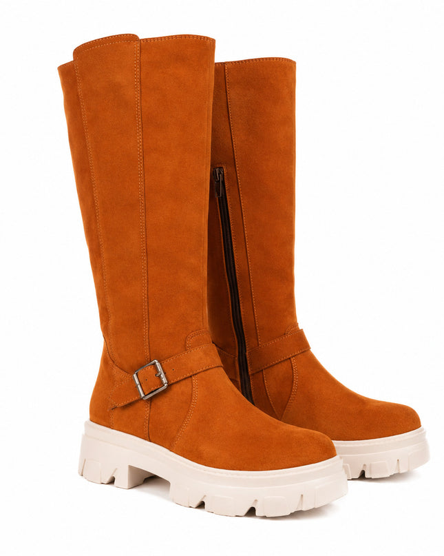 Botas Mujer Modansa - Camel