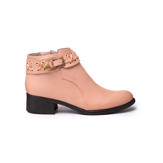 Botines Mujer Nagoya - Nude