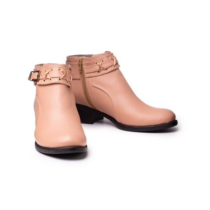 Botines Mujer Nagoya - Nude