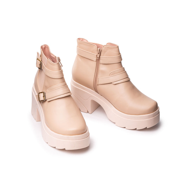 Botas Mujer Naha - Hueso