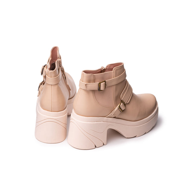 Botas Mujer Naha - Hueso