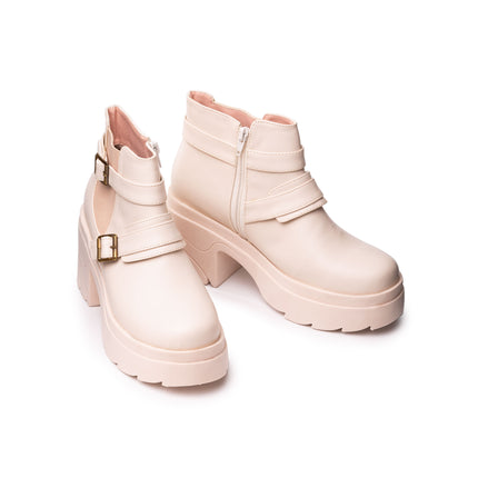 Botas Mujer Naha - Nude
