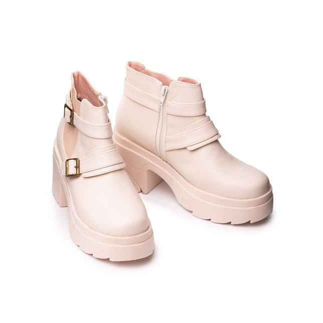 Botas Mujer Naha - Nude