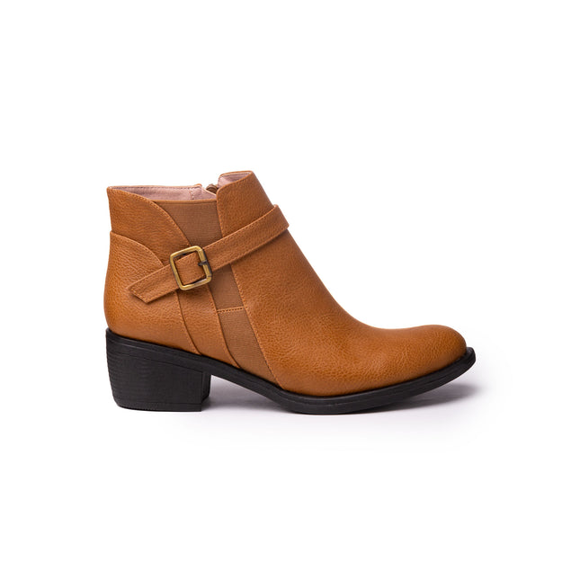 Botines Mujer Nara - Camel
