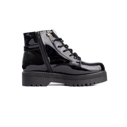 Bota Mujer Ocon - Negro Charol