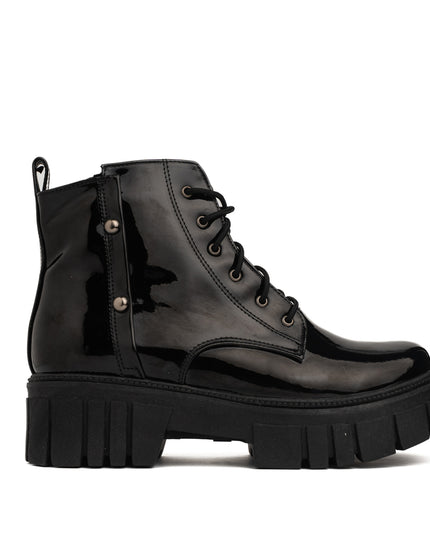 Botas Mujer Pirayu - Negro Charol